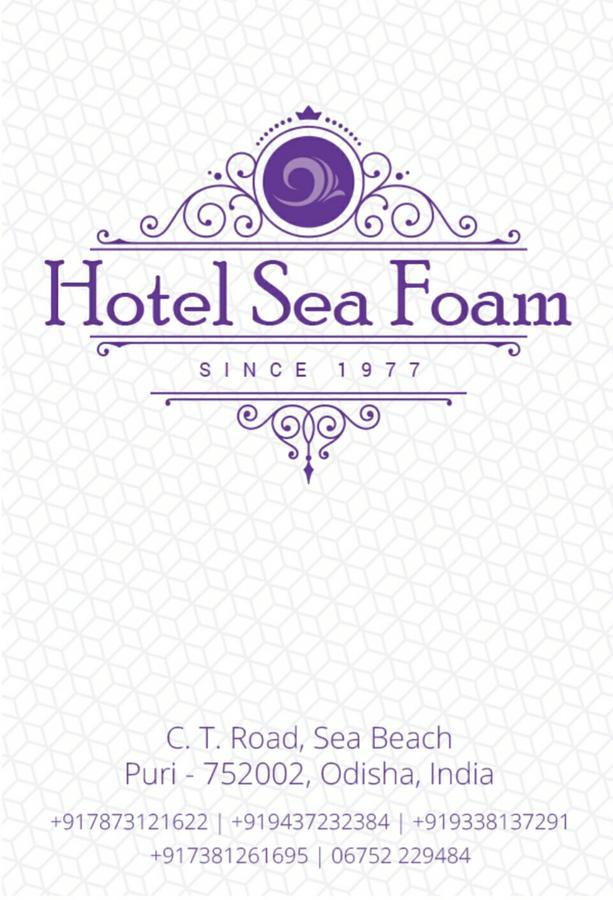 Hotel Sea Foam Puri Esterno foto